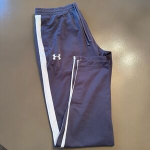 Under Armour Dark Gray Fitted Track Pants